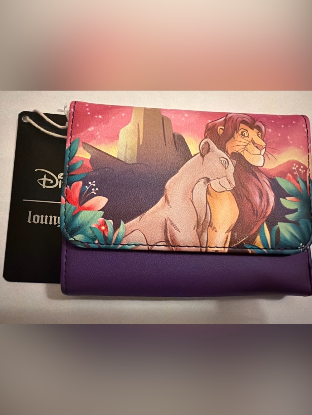 Loungefly Disney The Lion King Nala & Simba Pride Rock Wallet NWT 2026